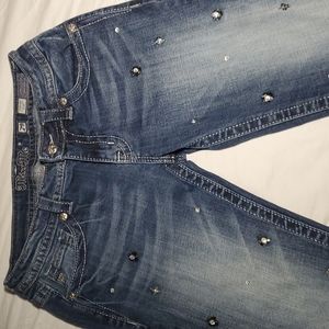 Miss me embellished jeans like new